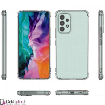 Silikoninis-Anti shock dėklas - permatomas  1.5 mm.(telefonams Samsung A53 5G)